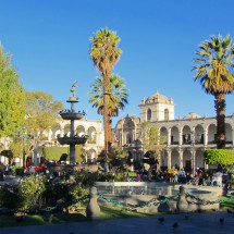 Main square of Arequipa